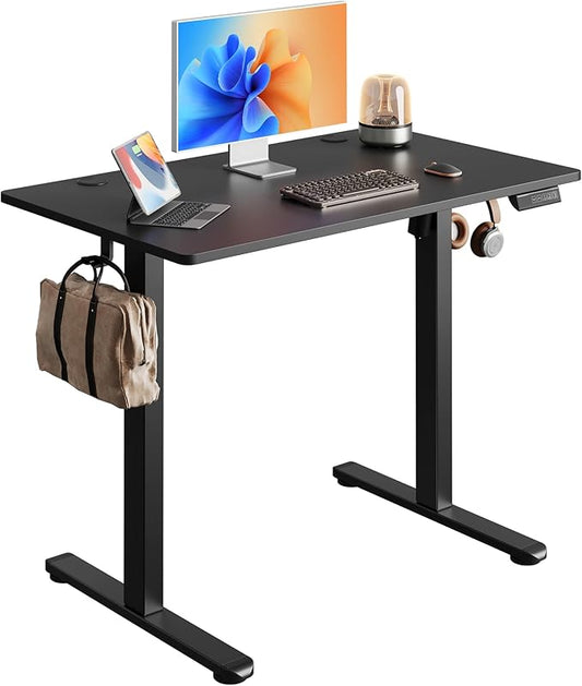 DEVAISE Whole Piece Standing Desk, 40 x 24 Inch Electric Standing Desk by DEVAISE