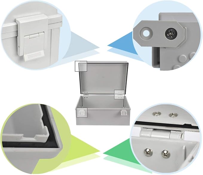 Ogrmar ABS Plastic Dustproof Waterproof IP65 Junction Box Universal Electrical - Image 5