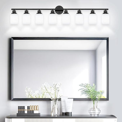 Guliaofo 8-Light Vanity Lights, Modern Vanity Lighting Fixture - Image 9