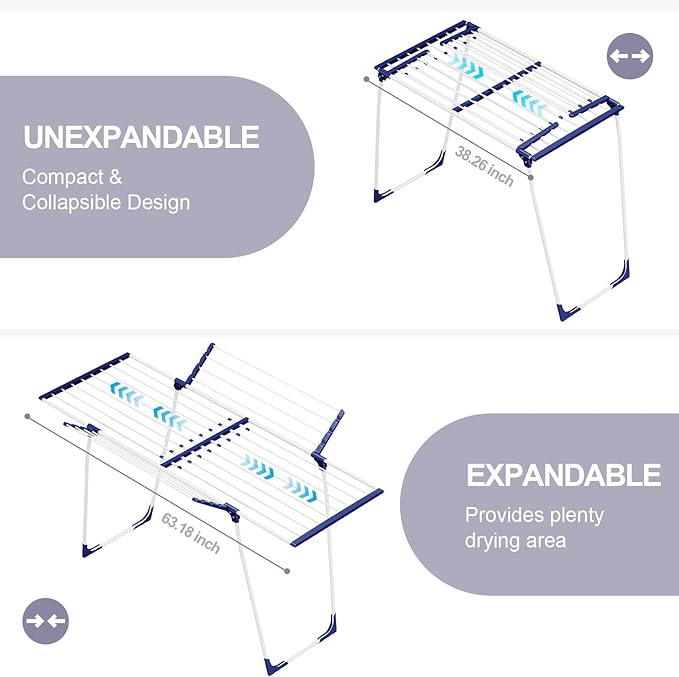 APEXCHASER Clothes Drying Rack - Image 6