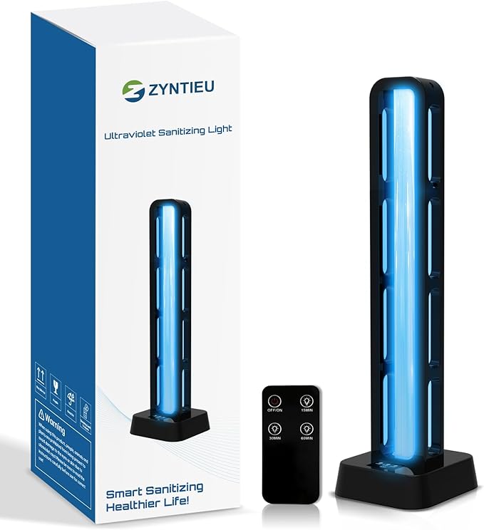 69W UV Light Sanitizer with Remote Control and 3 Timers – Home Disinfection by Unknown