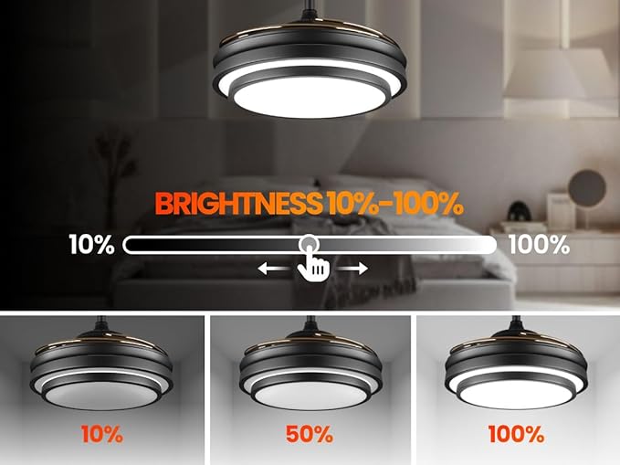 48 Inch Retractable Ceiling Fan - Image 5