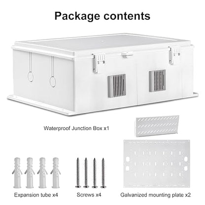 Namunanee Outdoor Electrical Junction Box, ABS Water Resistant Enclosure - Image 7