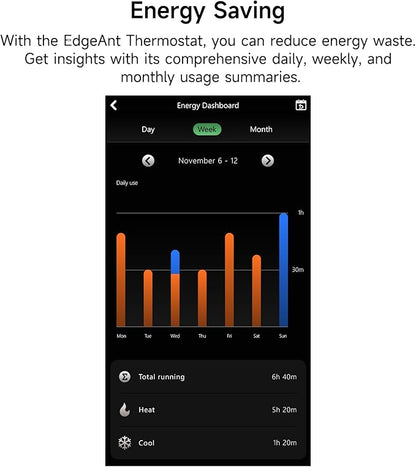 Smart Thermostat for House, WiFi Thermostat Compatible - Image 6