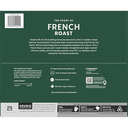 Starbucks French Roast K-Cups for Keurig, Dark Roast - Image 2