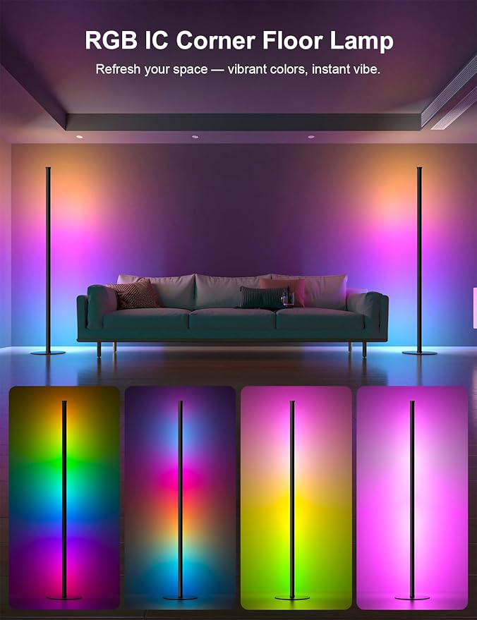 Corner Floor Lamp Compatible - Image 3