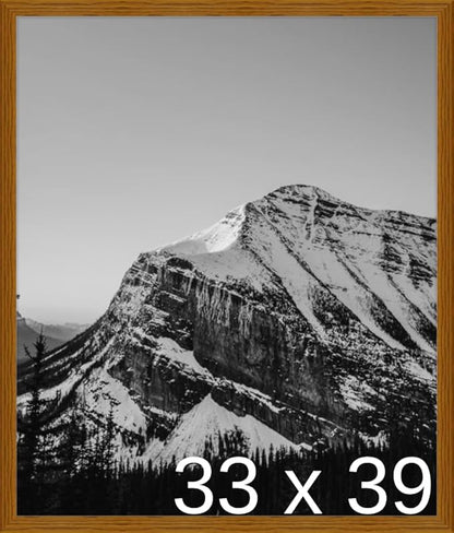 Frame It Easy 33 x 39 Hazel Wood Frame by FrameItEasy