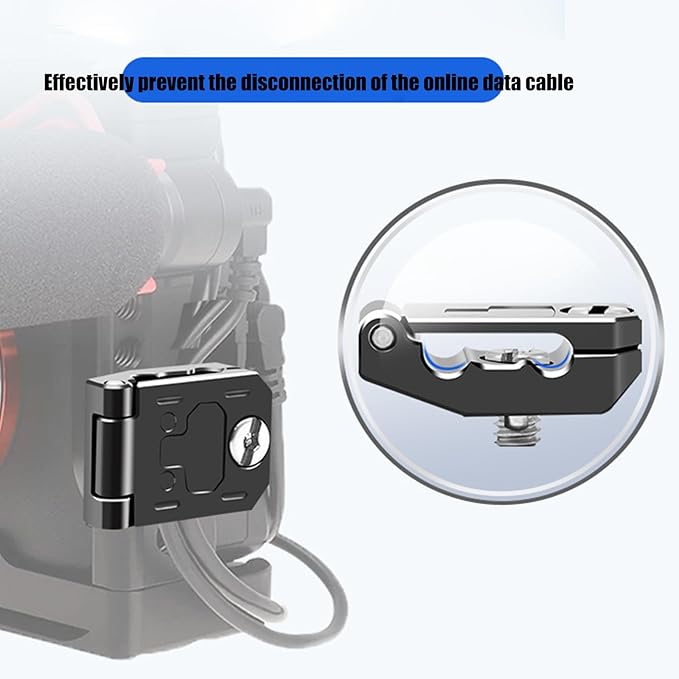 Cable Management Clip Aluminum Video Cable Clamp - Image 8