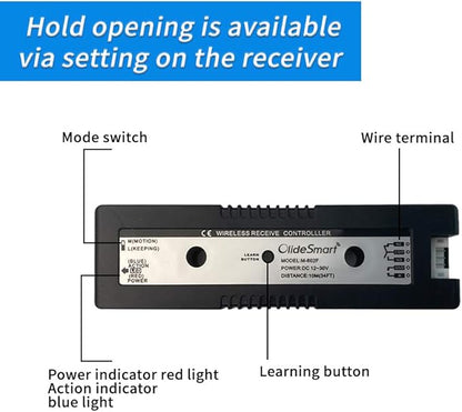 Olideauto Olide-120B Automatic Door Opener Touchless Open, Pair - Image 6