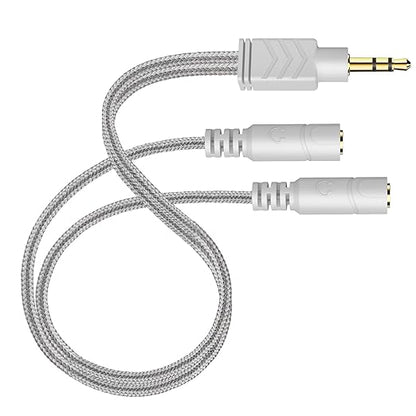 DUKABEL Headphone Splitter, AUX Splitter Cable by DuKabel