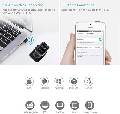 Symcode 2D QR Bluetooth Barcode Scanner - Image 4