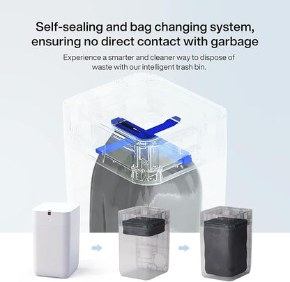Airdeer Automatic Trash Can, 4 Gallon Self Sealing and Self-Changing Smart - Image 3
