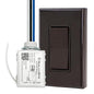 RunLessWire Single Pole Battery-Free DIY Wireless Light Switch Kit 150ft RF by RunLessWire