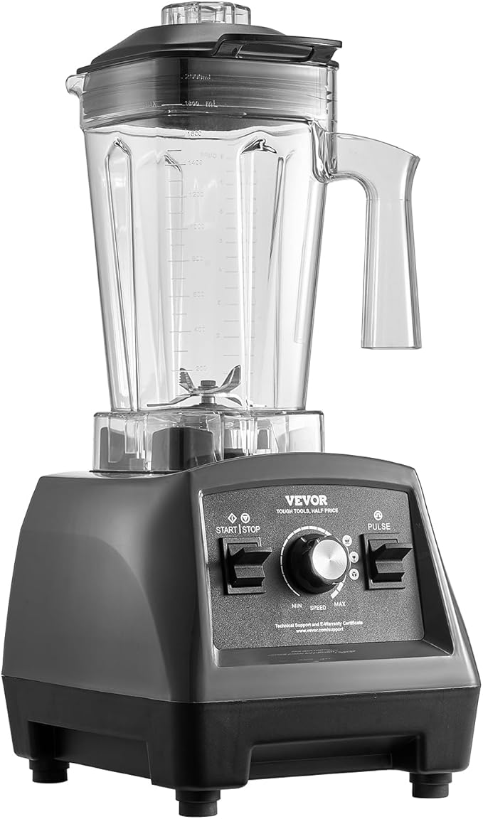 VEVOR Blender for Smoothies, 61 oz 1400W, Professional Blender - Image 10
