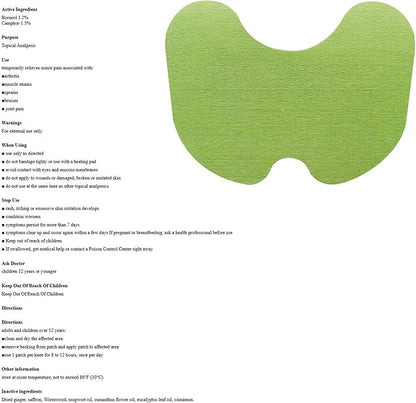Original Herbal Knee Patch for Knee Support & Muscle Pain - Image 8