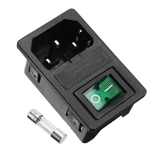 Ganasome 2 Sets IEC320 C14 Inlet Module Power Socket - Image 2