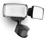 LUTEC 38W 3500 Lumen LED Motion Activated Integrated Dual-Head Floodlight by LUTEC