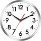 AKCISOT Wall Clock 10 Inch Silent Wall Clocks Battery Operated Non Ticking by Akcisot