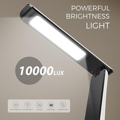 Light Therapy Lamp, 10000 LUX UV-Free LED Sunlight, Full Spectrum Mood Light - Image 2