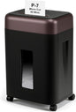 P-7 High Security Paper Shredder, 8-Sheet Micro Cut, 60-min Runtime, 9.2 by Wingwise