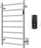 P&Bhusri Heated Towel Rack for Bathroom, Wall Mounted Electric Towel Rack by PBhusri