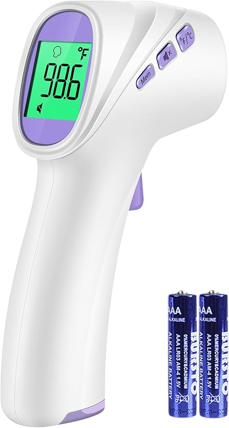 Forehead Thermometer for Adults, Kids & Babies, No-Touch Digital Thermometer - Image 8