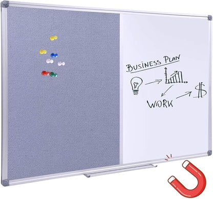 36 x24 inch Cork & Dry Erase Combo Board by DexBoard