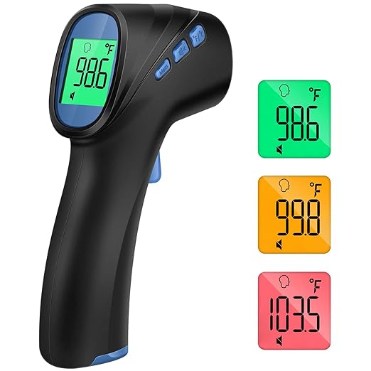 Forehead Thermometer for Adults and Kids, Digital Infrared Thermometer by GoodBaby
