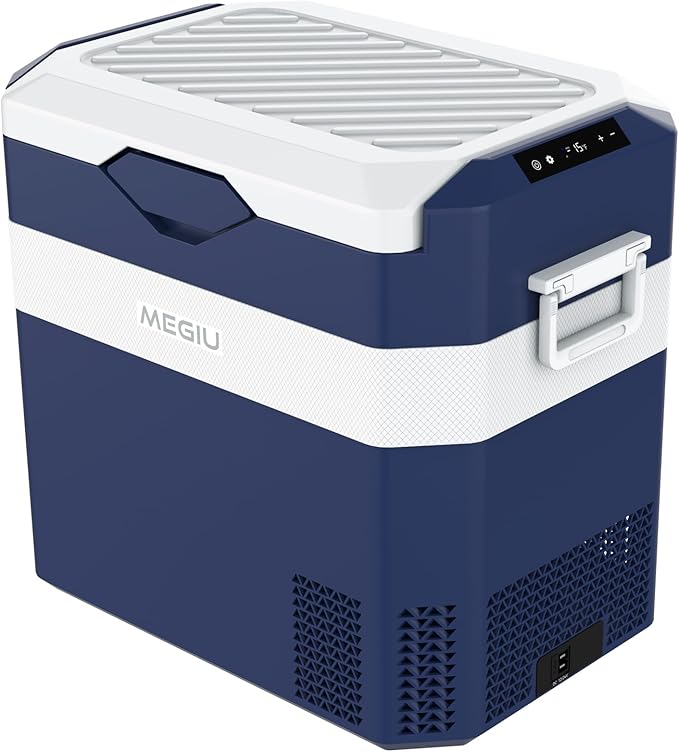 12 Volt Refrigerator Car Fridge Portable 12V 40 Quart Freezer Compressor Cooler by Megiu