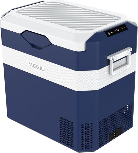 12 Volt Refrigerator Car Fridge Portable 12V 40 Quart Freezer Compressor Cooler by Megiu