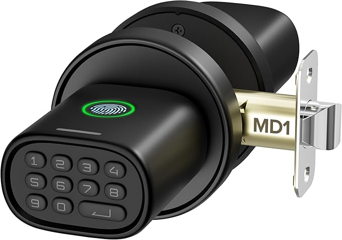 ThorBolt Fingerprint Door Knob, Keyless Door Knob by ThorBolt
