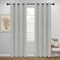 Easy-Going Blackout Curtains for Bedroom, Solid Thermal Insulated Grommet and by Easy-Going