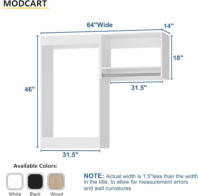 Modular Closet, Wood Tower Storage - Image 2