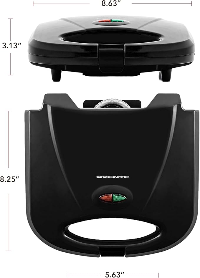 OVENTE Electric Panini Press Grill - Image 10