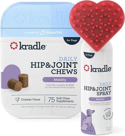 Kradle Hip & Joint Chews for Dogs by Kradle