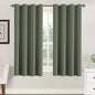 H.VERSAILTEX Window Treatment Blackout Thermal Insulated Room Darkening Solid by HVERSAILTEX