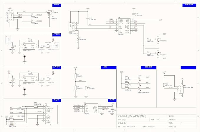 Geekstory 2.8 inch ESP32 Display Module ESP32-2432S028R ILI9341 Resistive Touch - Image 6