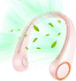 Portable Neck Fan, Hands Free Bladeless Fan, 360° Cooling Personal Fan by penkou