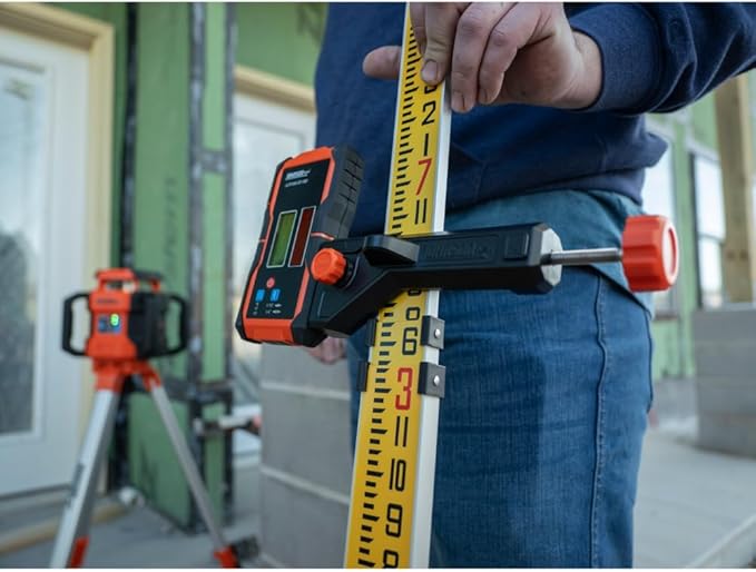Johnson Level & Tool JLR300-UNV-RG Universal Green & Red Rotary Laser Detector - Image 4