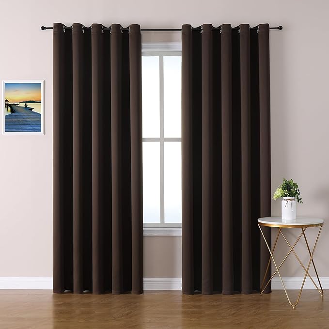 ChrisDowa Brownout Curtains 70 inches Wide by ChrisDowa