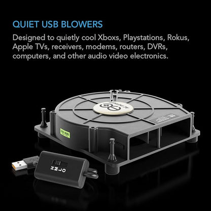 AC Infinity MULTIFAN S2, Quiet 120mm USB Blower Fan - Image 2
