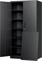 Yizosh Metal Storage Cabinet by Yizosh