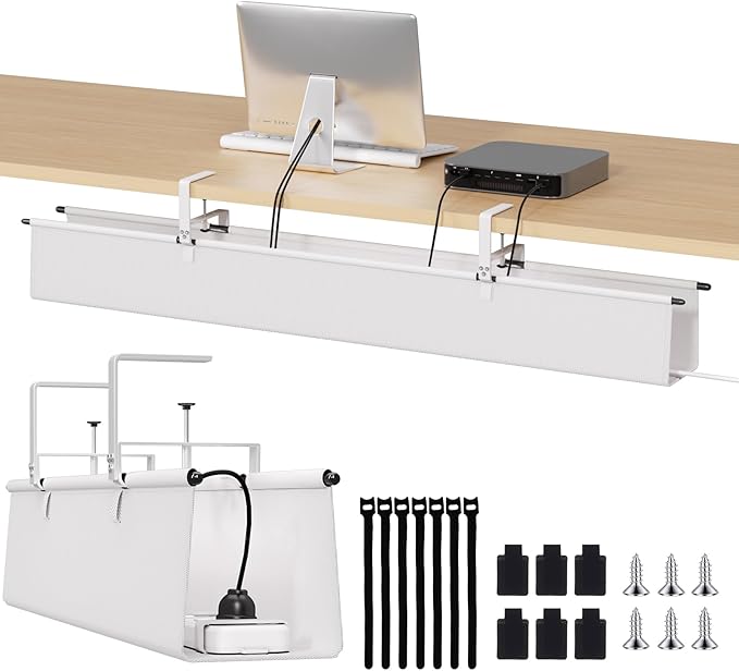 Under Desk Cable Management Tray by JOLENSOY