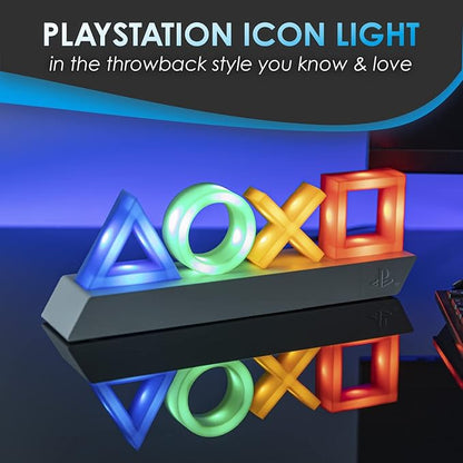 Paladone Playstation Heritage Icons Light, Desktop Game Room Lighting - Image 2