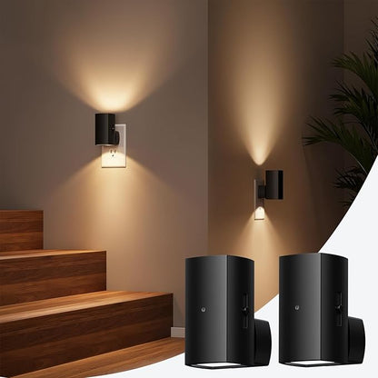 Brightown 2 Pack Night Lights Plug Into Wall, Modern Night Light - Image 9