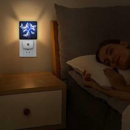 YKJAHSD Butterfly Night Light, Plug into Wall Decor Nightlights - Image 5