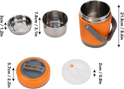 AYNEFY Electric Lunch Box, 2L Stainless Steel Portable Electric Food Warmer - Image 9