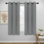 Easy-Going Blackout Curtains for Bedroom, Solid Thermal Insulated Grommet and by Easy-Going