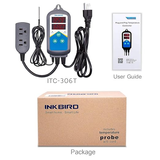 Inkbird ITC-306T Pre-Wired Electronic Heating Thermostat Temperature Controller - Image 7