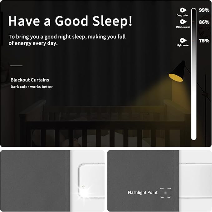 Easy-Going Blackout Door Curtains - Image 2